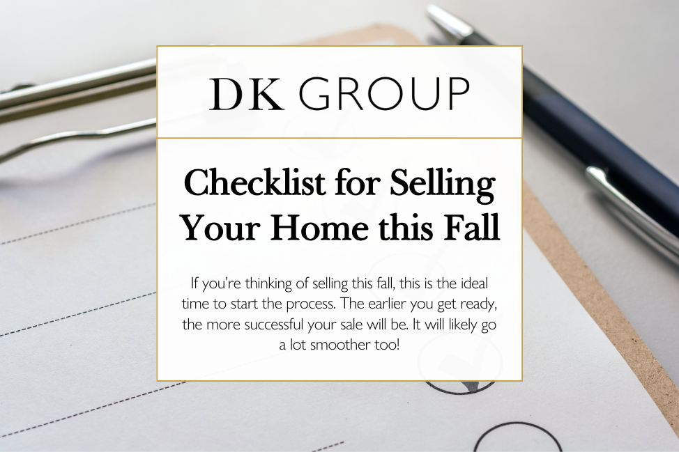 Checklist for Selling Your Home this Fall